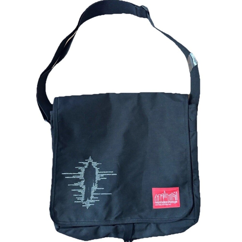 Y2K EUC RARE Root Manhattan Portage Crossbody Bag Messenger Purse‎ Tote